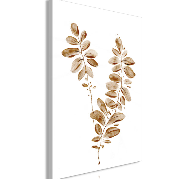 Botanical Canvas Wall Art - August Leaves