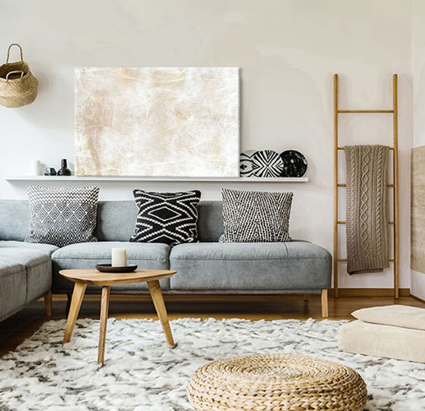 Abstract Canvas Wall Art - Magic Shapes