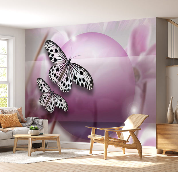 Animal Wallpaper Wall Mural - Butterfly Evening