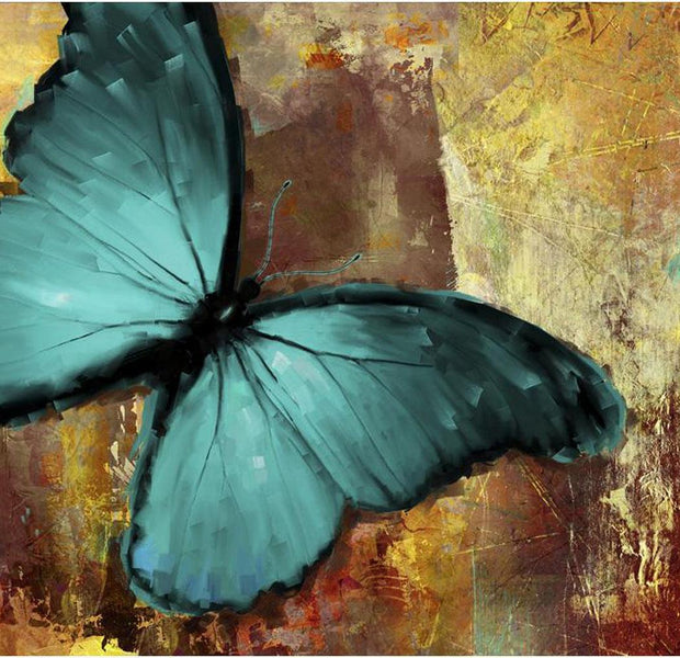 Animal Wallpaper Wall Mural - Artistic Butterfly
