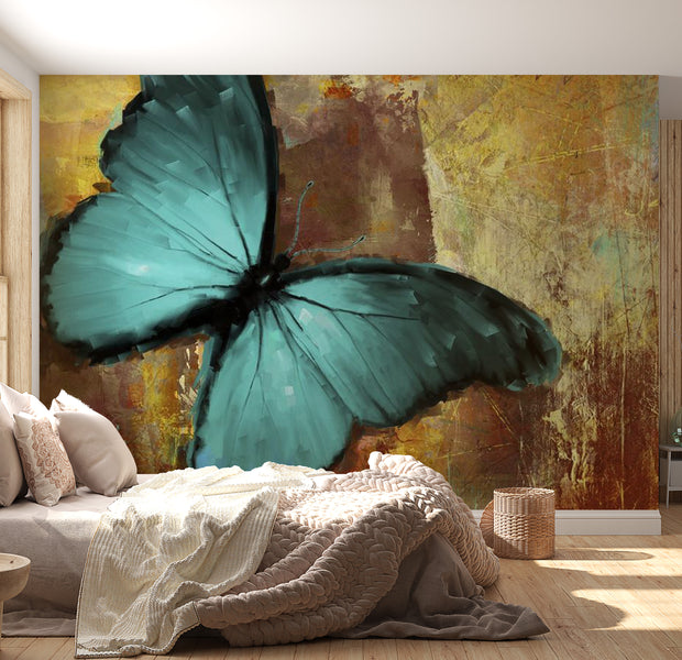 Animal Wallpaper Wall Mural - Artistic Butterfly