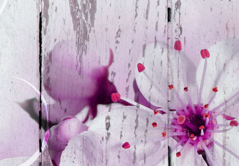 Stretched Canvas Floral Art - Fleeting Moments