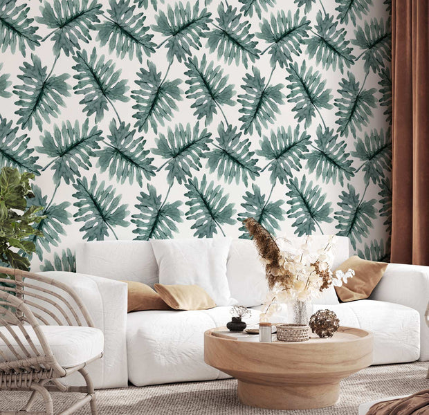 Repeating Wallpaper Roll - Dance Of The Leaves