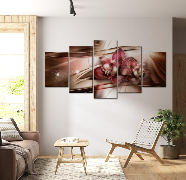 Glamour Canvas Wall Art - Desert Wayfarer - 5 Pieces