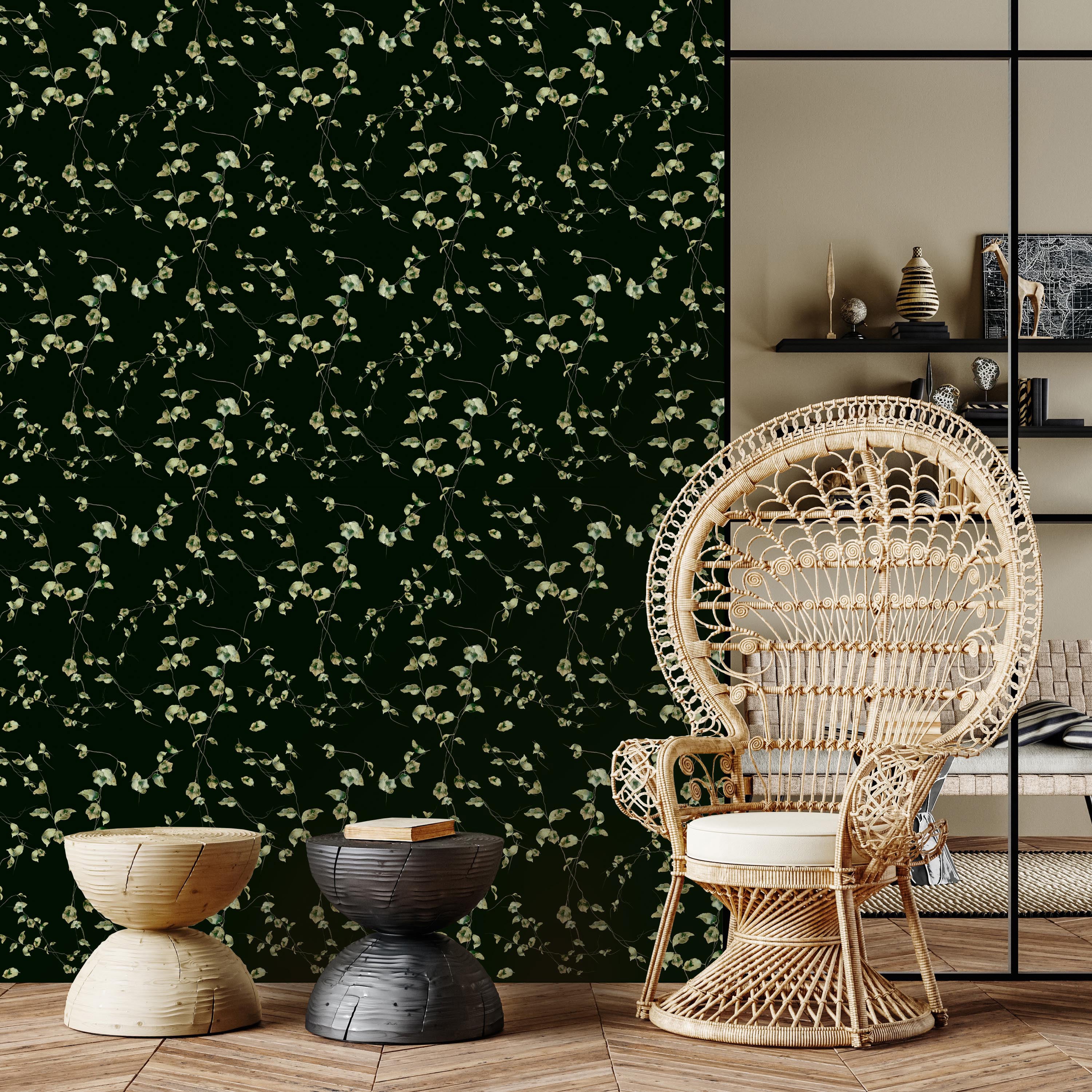 Repeating Wallpaper Roll - Evening Harmony