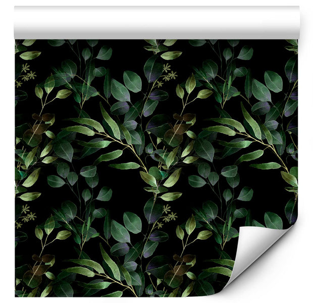 Repeating Wallpaper Roll - Green Precision