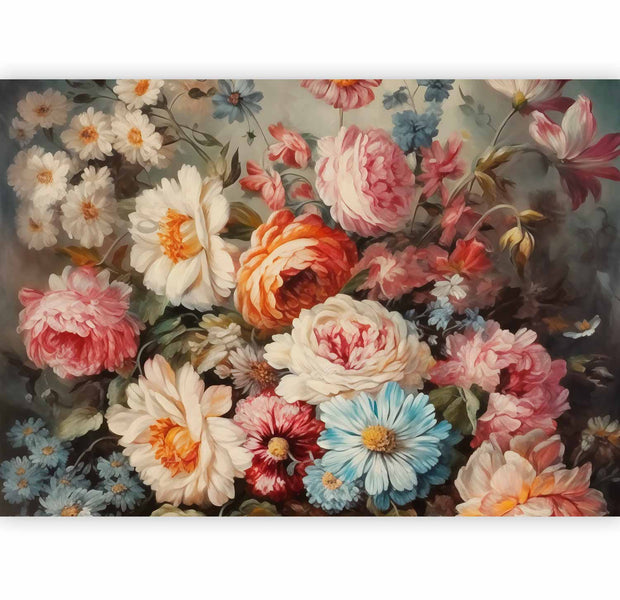 Premium Floral Wall Mural - The Scent Of Garden Flowers