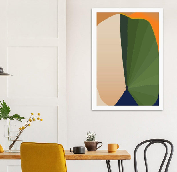 Minimalist Abstract Plant Illustration Poster 04