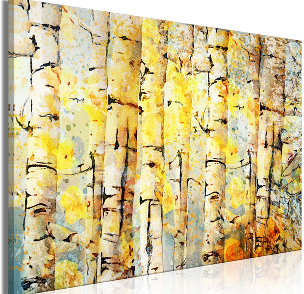Landscape Canvas Wall Art - Summer Colors of the Forest