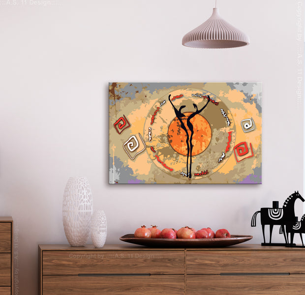 Paint By Numbers Kit - African Dance