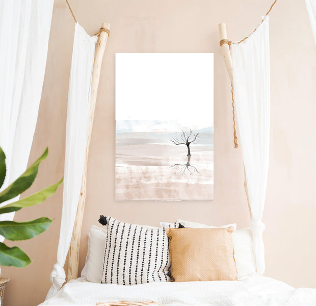 Landscape Canvas Wall Art - Watercolor Landscape