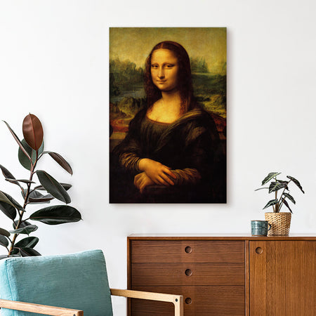 Reproduction Canvas Wall Art - Mona Lisa