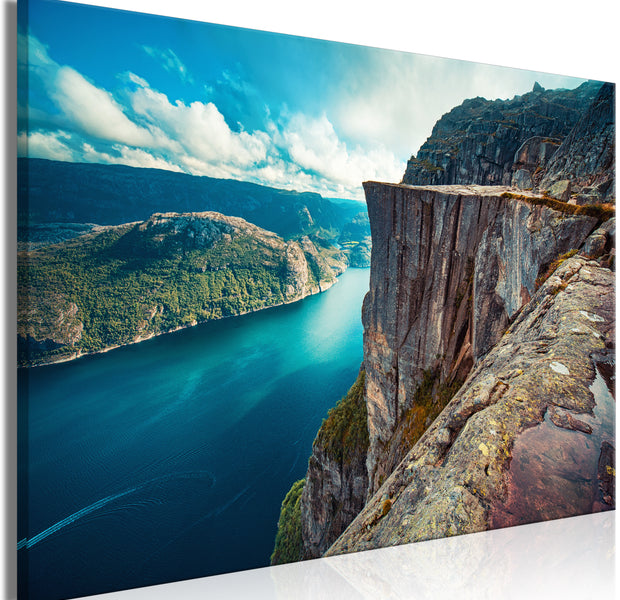 Landscape Canvas Wall Art - River Canyon