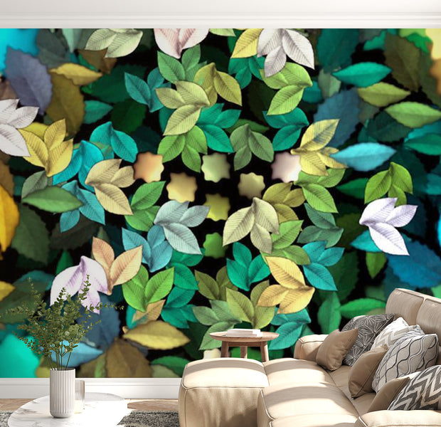 Botanical Wallpaper Wall Mural - Magic Of Nature