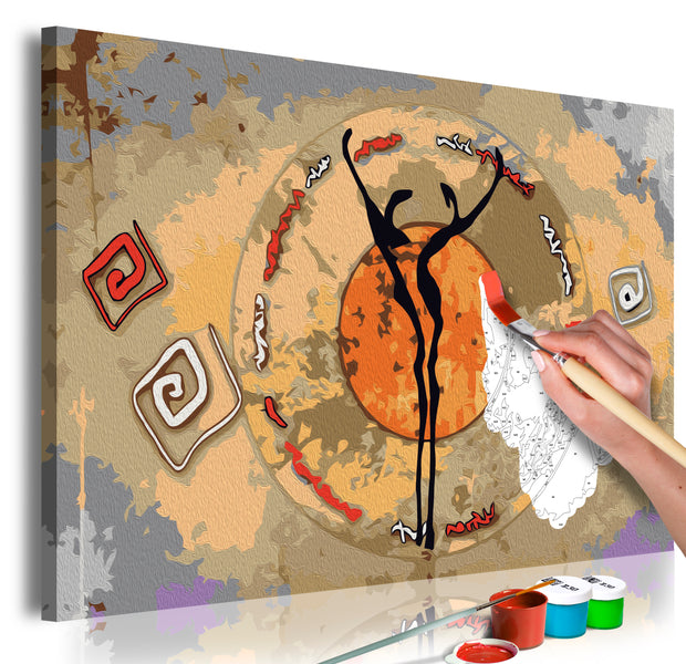 Paint By Numbers Kit - African Dance