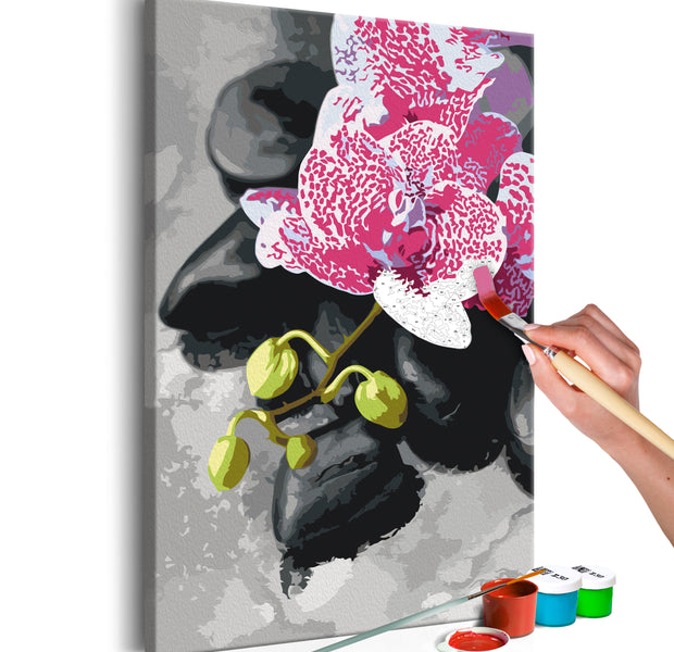 Paint By Numbers Kit - Pink Orchid