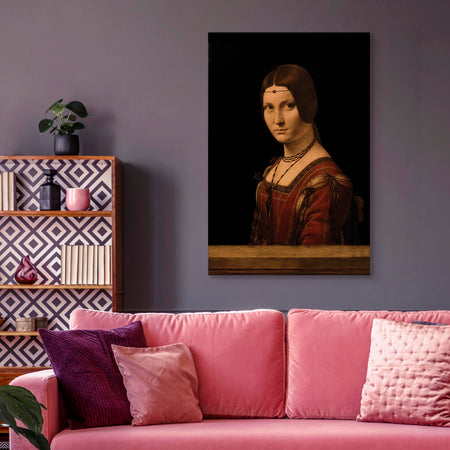 Reproduction Canvas Wall Art - Beautiful Ferronière