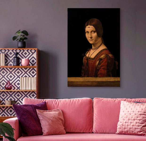 Reproduction Canvas Wall Art - Beautiful Ferronière