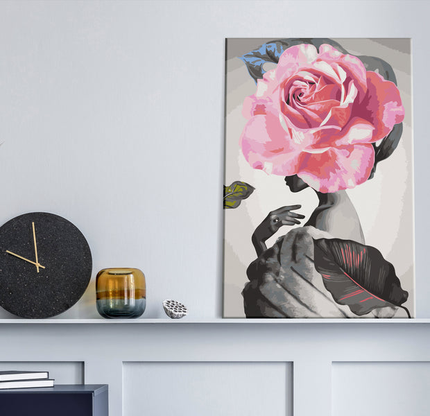 Paint By Numbers Kit - Rose and Fur