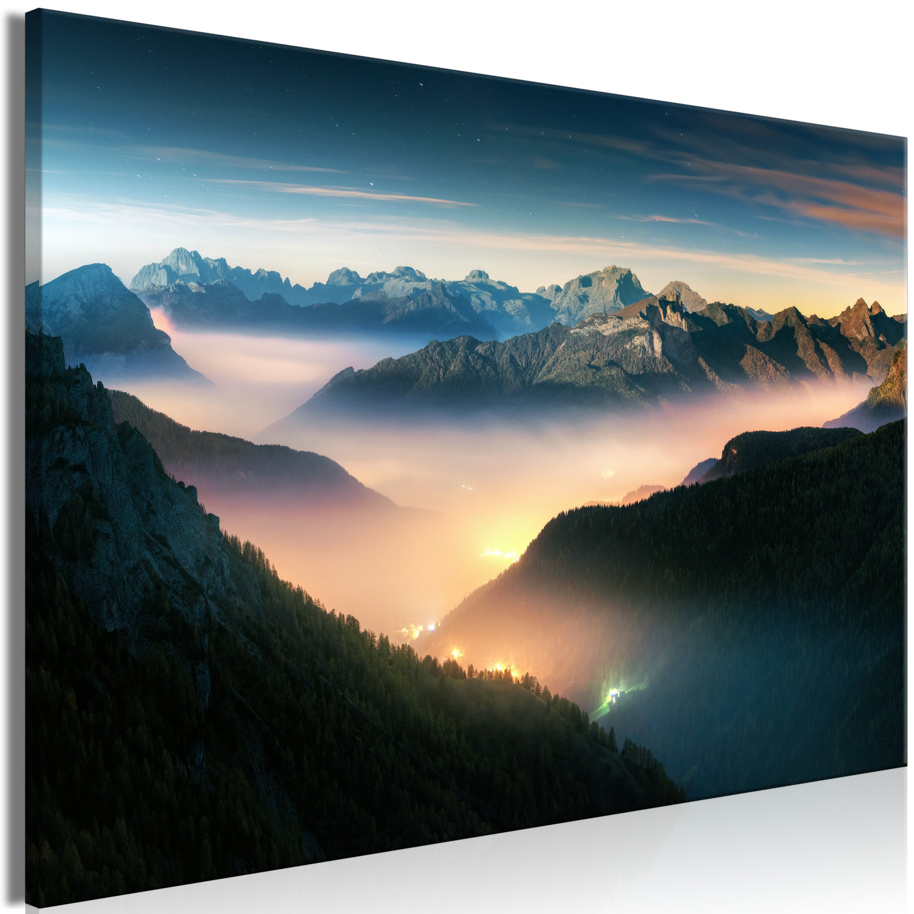 Landscape Canvas Wall Art - Mountain Breath