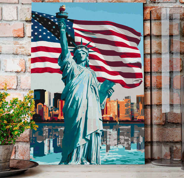 Paint By Numbers Kit - Proud American