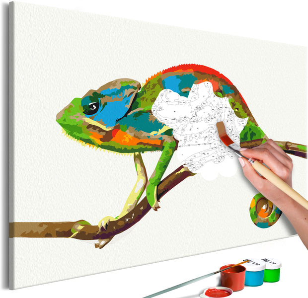 Paint By Numbers Kit - Chameleon
