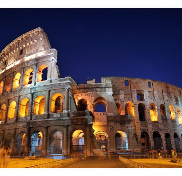 Cityscape Wallpaper Wall Mural - Colloseum At Night