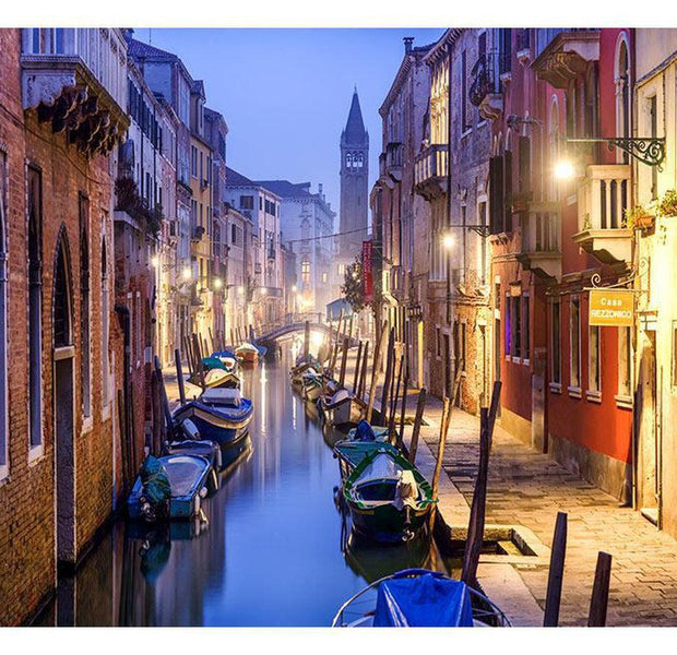 Cityscape Wallpaper Wall Mural - Evening In Venice