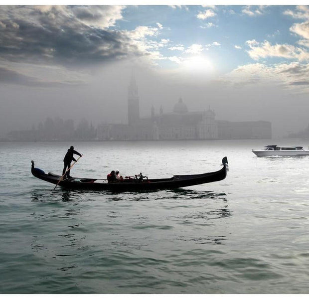 Cityscape Wallpaper Wall Mural - Gondola Ride In Venice