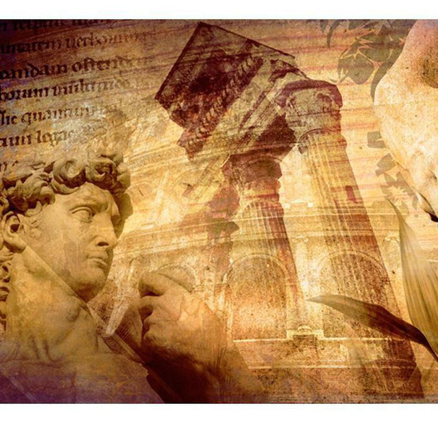 Cityscape Wallpaper Wall Mural - Greek Collage