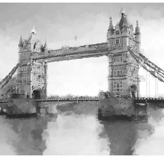 Cityscape Wallpaper Wall Mural - On The Thames