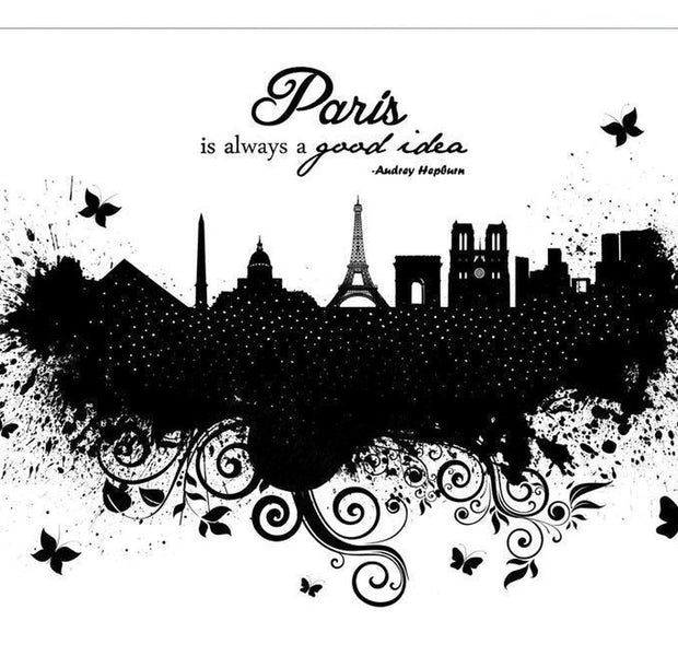Cityscape Wallpaper Wall Mural - Paris Is Always A Good Idea