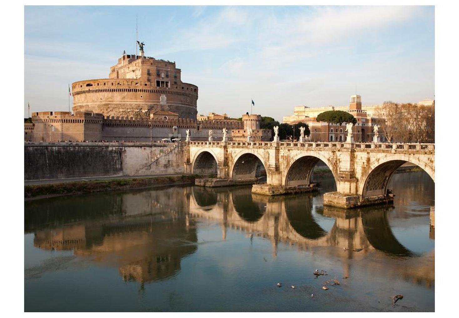 Cityscape Wallpaper Wall Mural - Ponte San Angelo