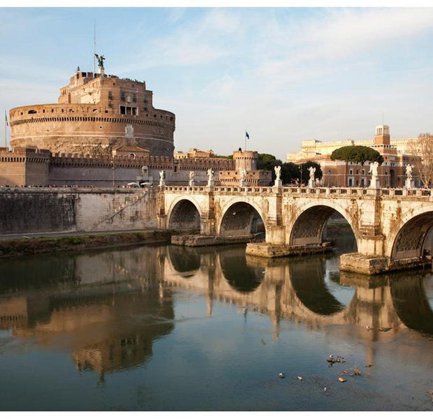 Cityscape Wallpaper Wall Mural - Ponte San Angelo