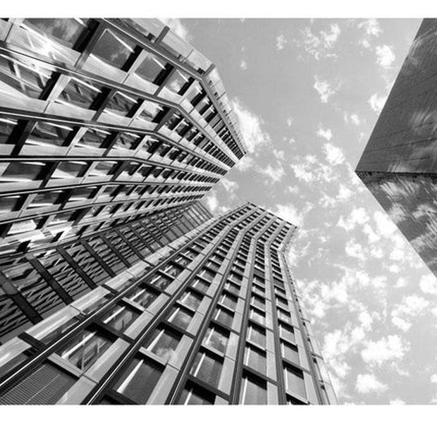 Cityscape Wallpaper Wall Mural - Reach For The Sky