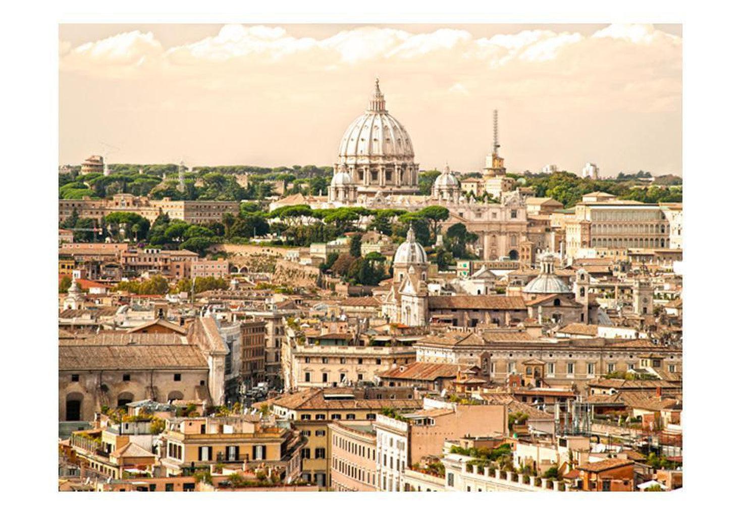 Cityscape Wallpaper Wall Mural - Rome: Panorama