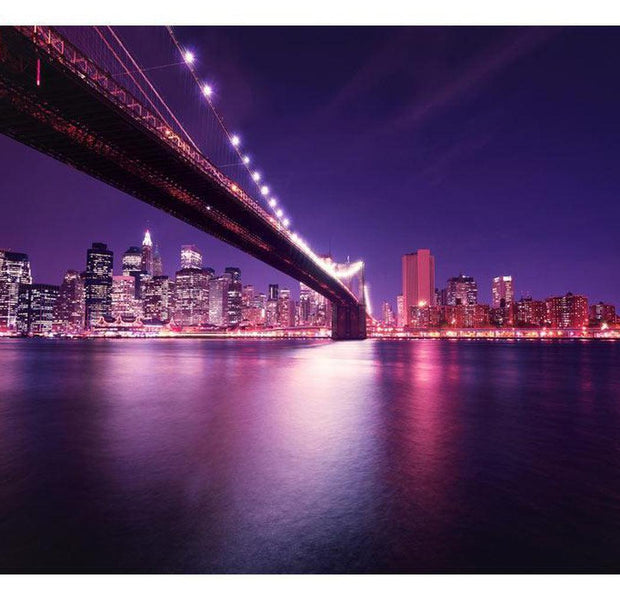 Cityscape Wallpaper Wall Mural - Skyline Of NYC At Night