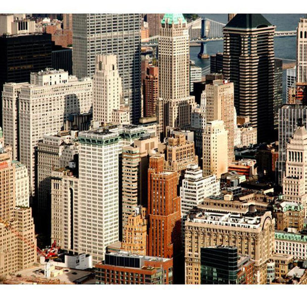 Cityscape Wallpaper Wall Mural - Skyscrapers, Manhattan