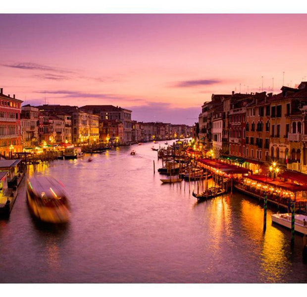 Cityscape Wallpaper Wall Mural - Venice By Night