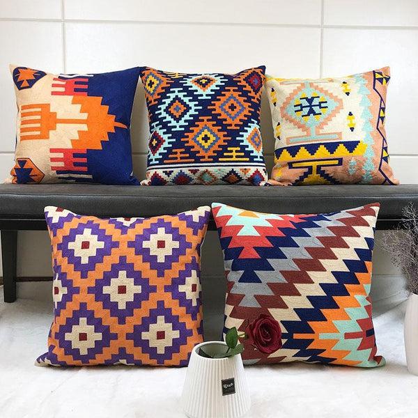 Tribal Embroidered Cushion Covers