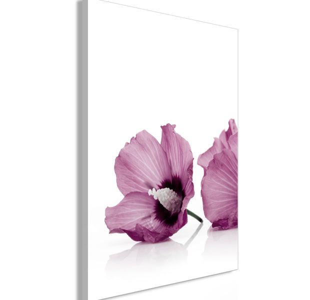 Floral Canvas Wall Art - Close to Each Other