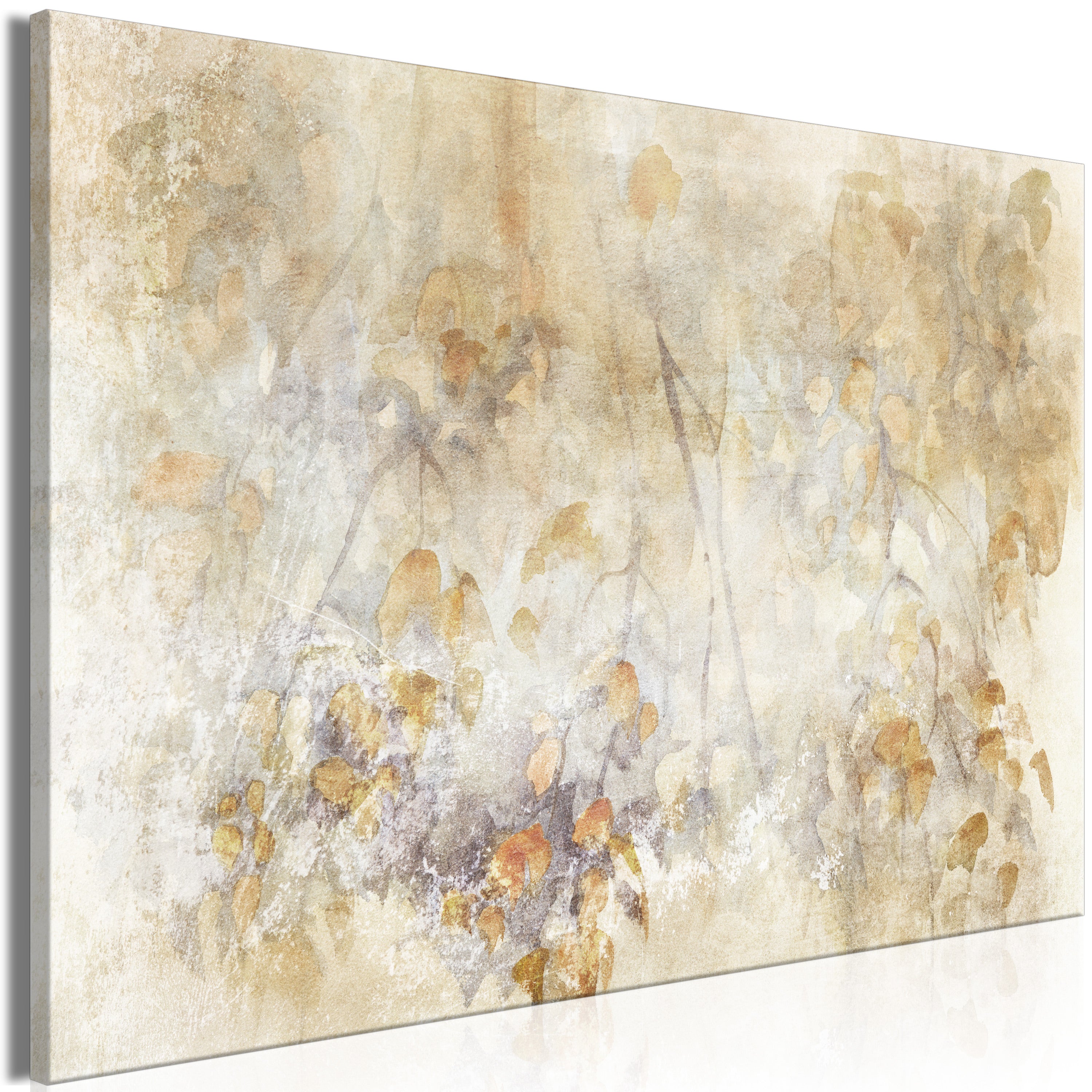 Abstract Canvas Wall Art - Nature in Watercolor