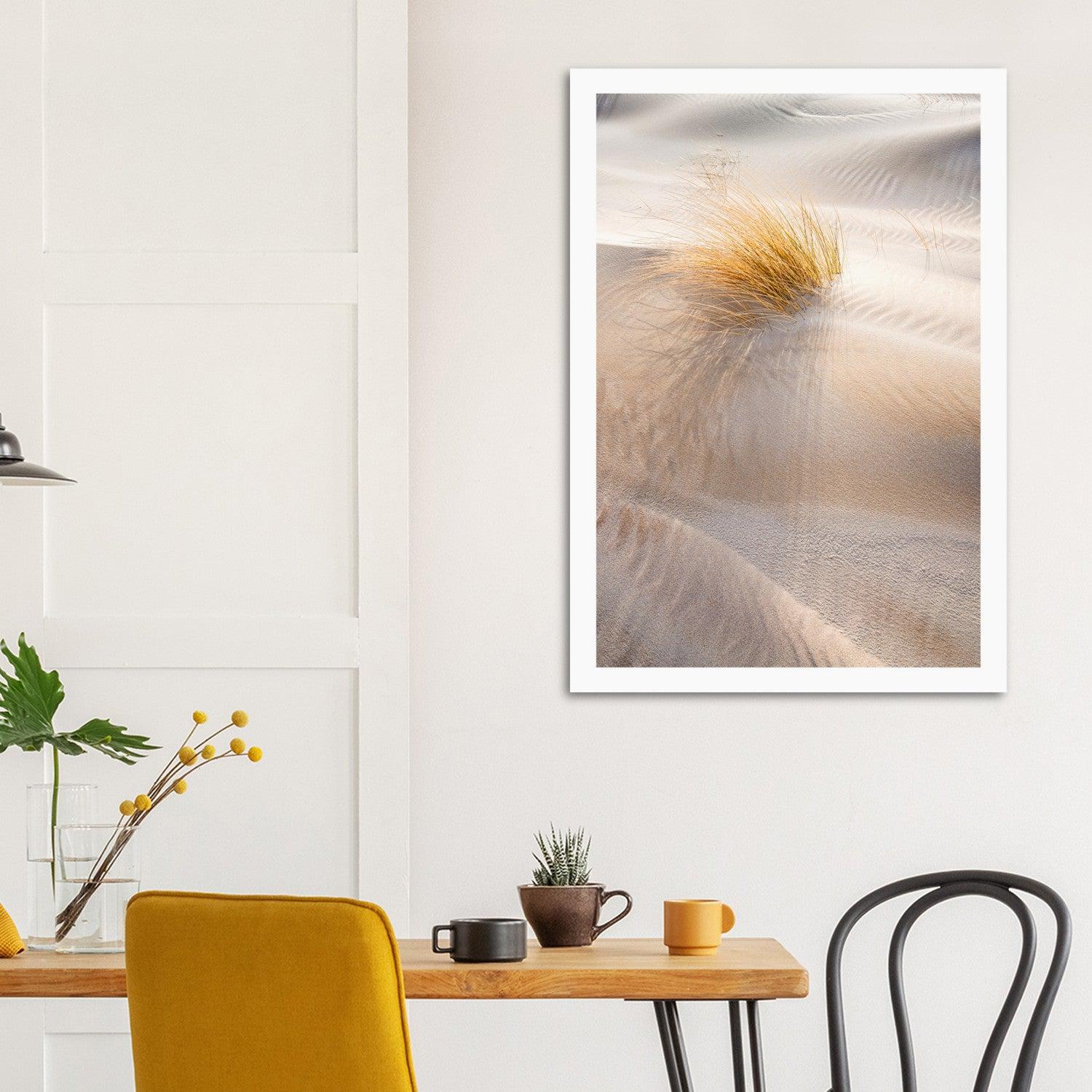 Sand Dunes Landscape Poster