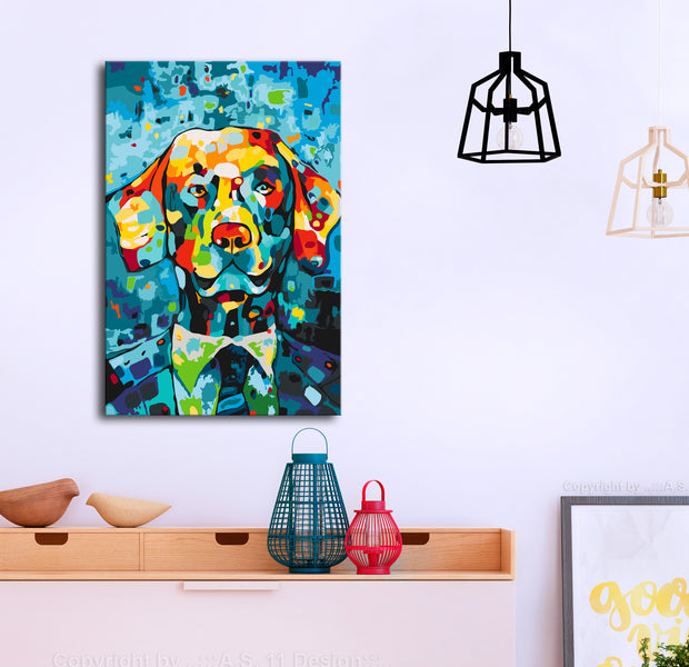 Paint By Numbers Kit - Dog Portrait