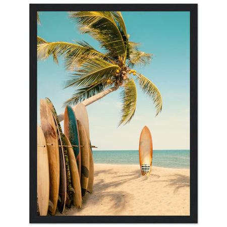 Premium Matte Paper Wooden Framed Poster