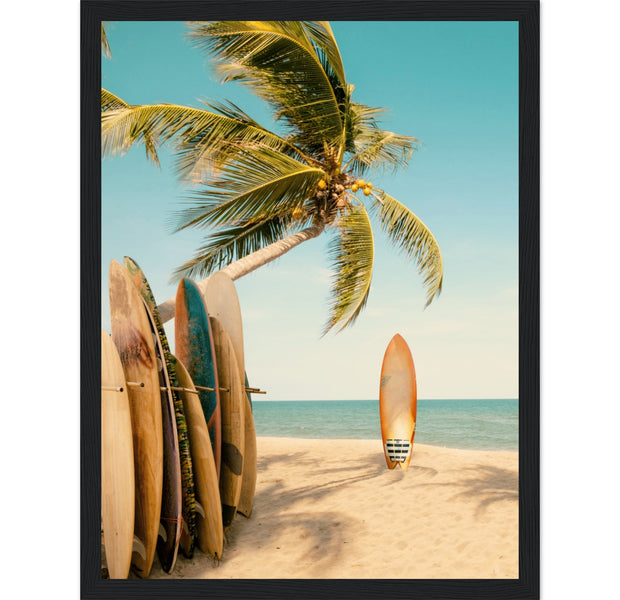 Premium Matte Paper Wooden Framed Poster
