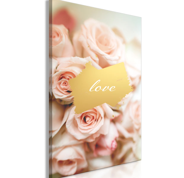 Floral Canvas Wall Art - One Feeling