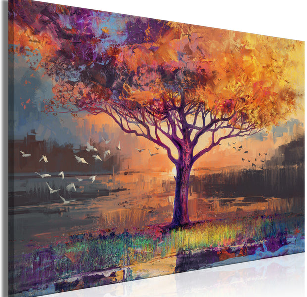 Landscape Canvas Wall Art - Autumn Sketches