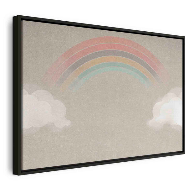 Floating Framed Canvas Art - Rainy June
