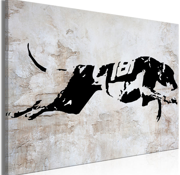 Animal Canvas Wall Art - Greyhound Race